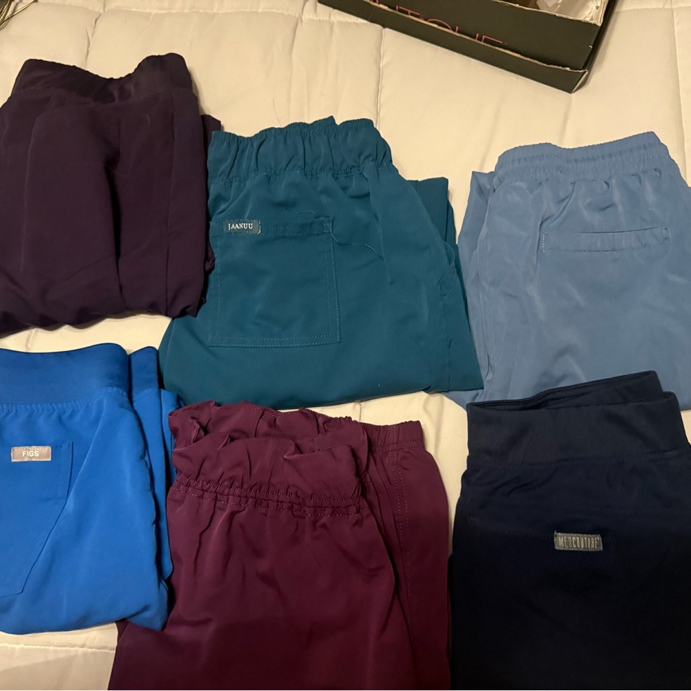 Six Pair Scrub Bottoms
